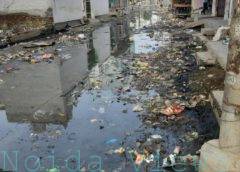 प्रधानमंत्री के स्वच्छता अभियान को पलीता लगाते हुए ग्रेटर नोएडा प्राधिकरण