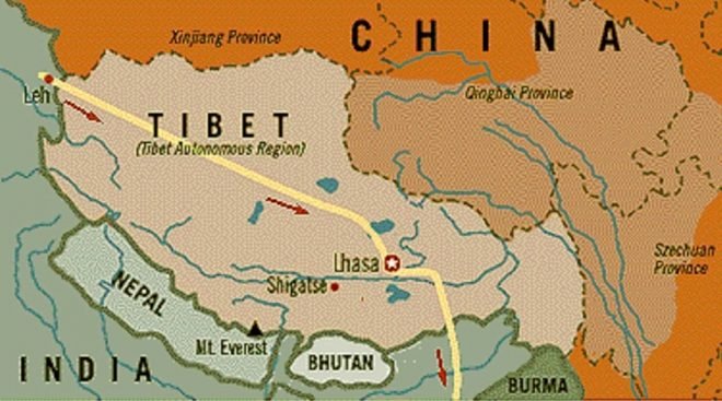  तिब्बत का मानचित्रकार