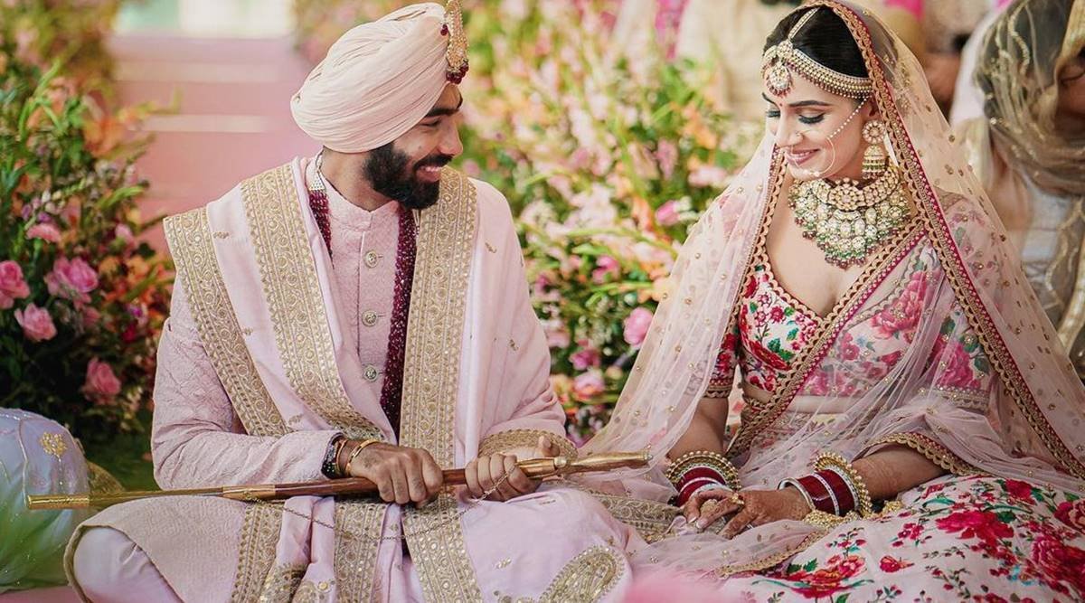  जसप्रित बुमराह ने टीवी प्रस्तोता संजना गणेशन से की शादी