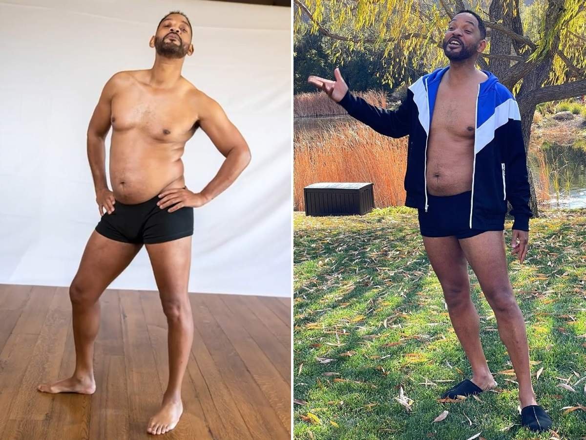  Will Smith shared a picture with the belly fat, the celebs were also surprised with the fans .