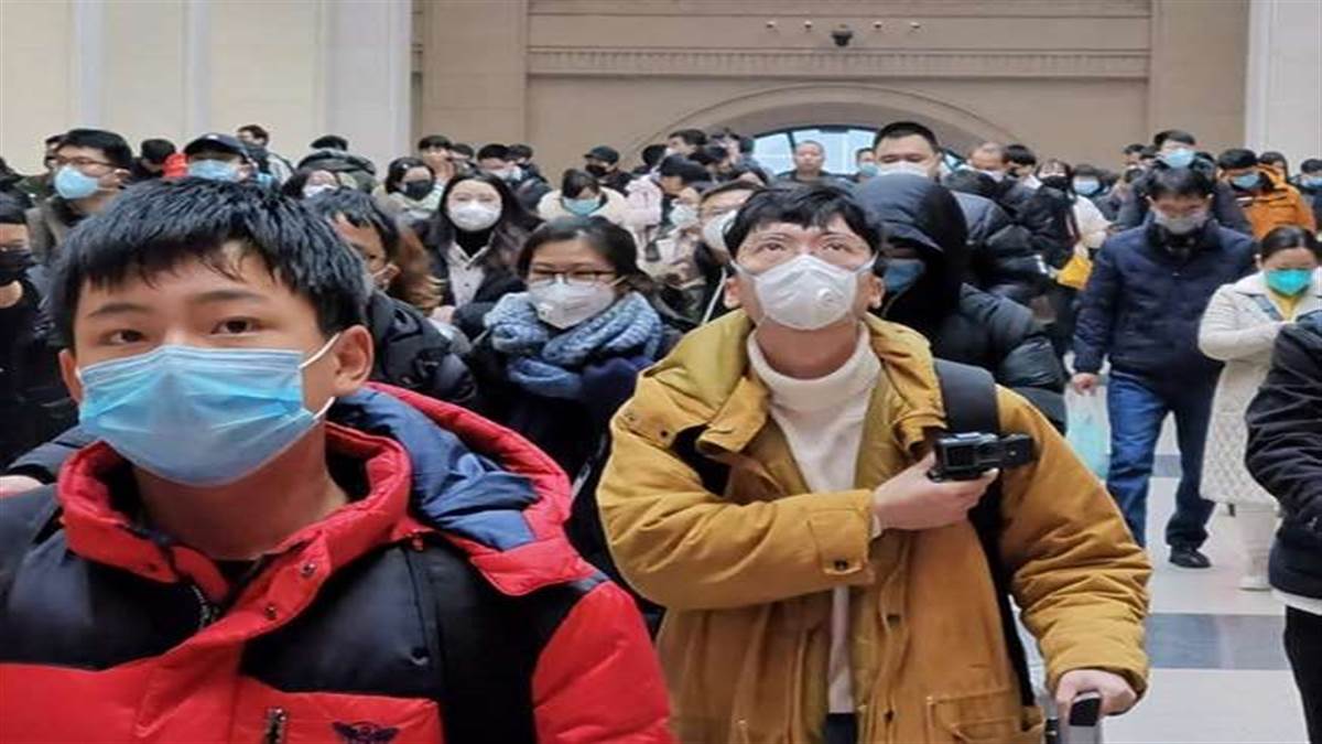 Decrease in corona cases in China