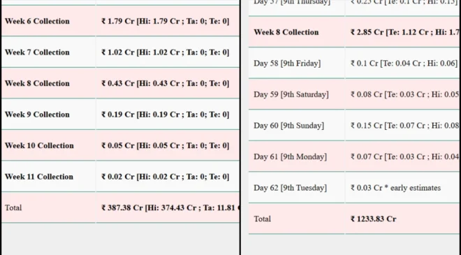 Pushpa 2 Box Office Collection 62